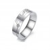 Парные кольца для влюбленных dao_009 из ювелирной стали 316L